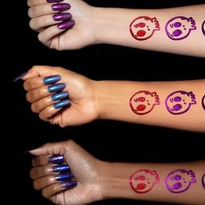 Melt Cosmetics x Beetlejuice lip paint duo